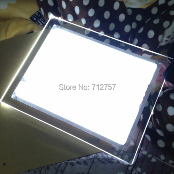 Ресторан/бар/десертный магазин А4 Стенд Стиль Хрустальная рамка LED меню доски |