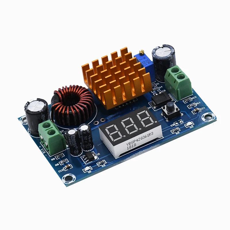 Цифровой DC-DC модуля преобразователя Повышающий Модуль постоянного тока 3 V-35 V DC/DC 5 V-45 V повышающий преобразователь постоянного тока с доска 5A