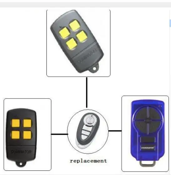 2018 Доминатор удаленный Открыватель радиоуправления замена доминатора 433 92 МГц