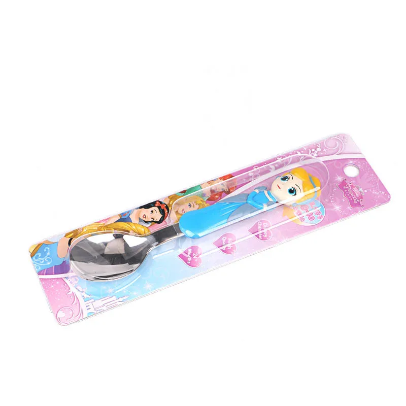 Disney ice romance детская посуда палочки для еды ложка набор палочки для еды из нержавеющей стали ложка удобный набор посуды с коробкой