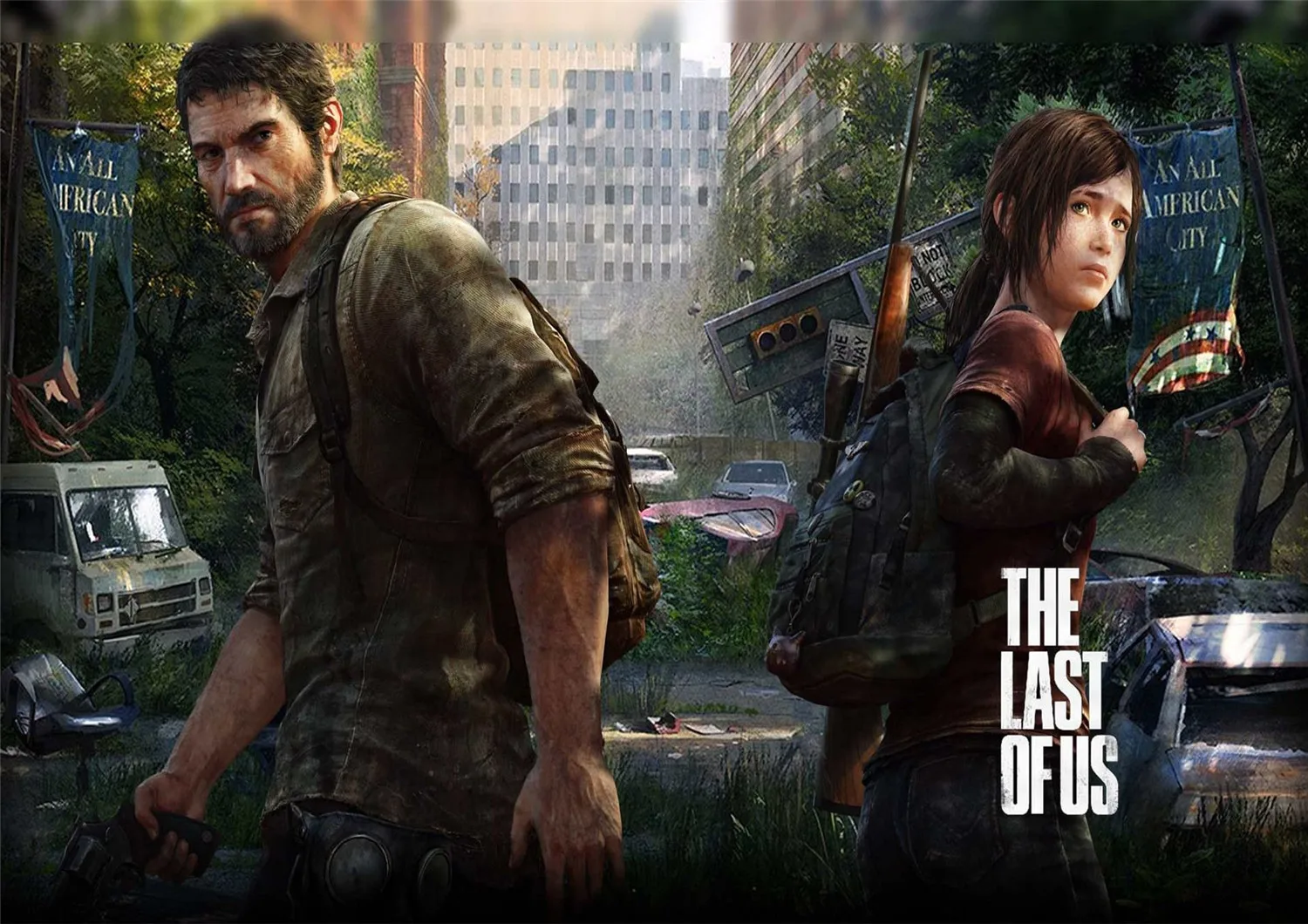 Постеры The Last of Us настенные наклейки бумага с белым покрытием печать четкое