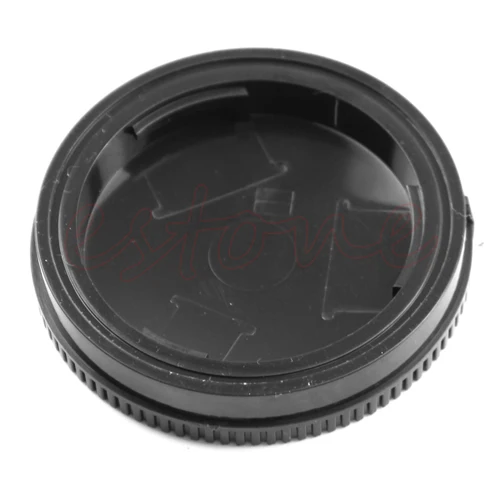 1/5 шт задняя крышка для объектива Кепки Крышка для sony E Mount NEX NEX-5 NEX-3 Камера объектив - Цвет: Черный