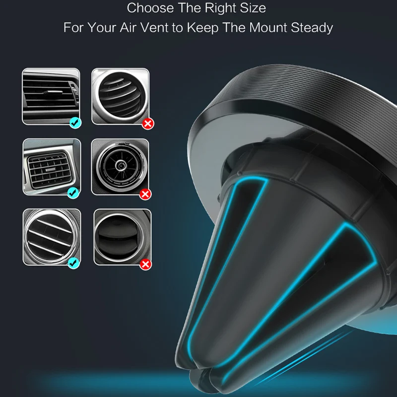 Автомобильный GPS крепление устанавливаемое на вентиляционное отверстие в салоне