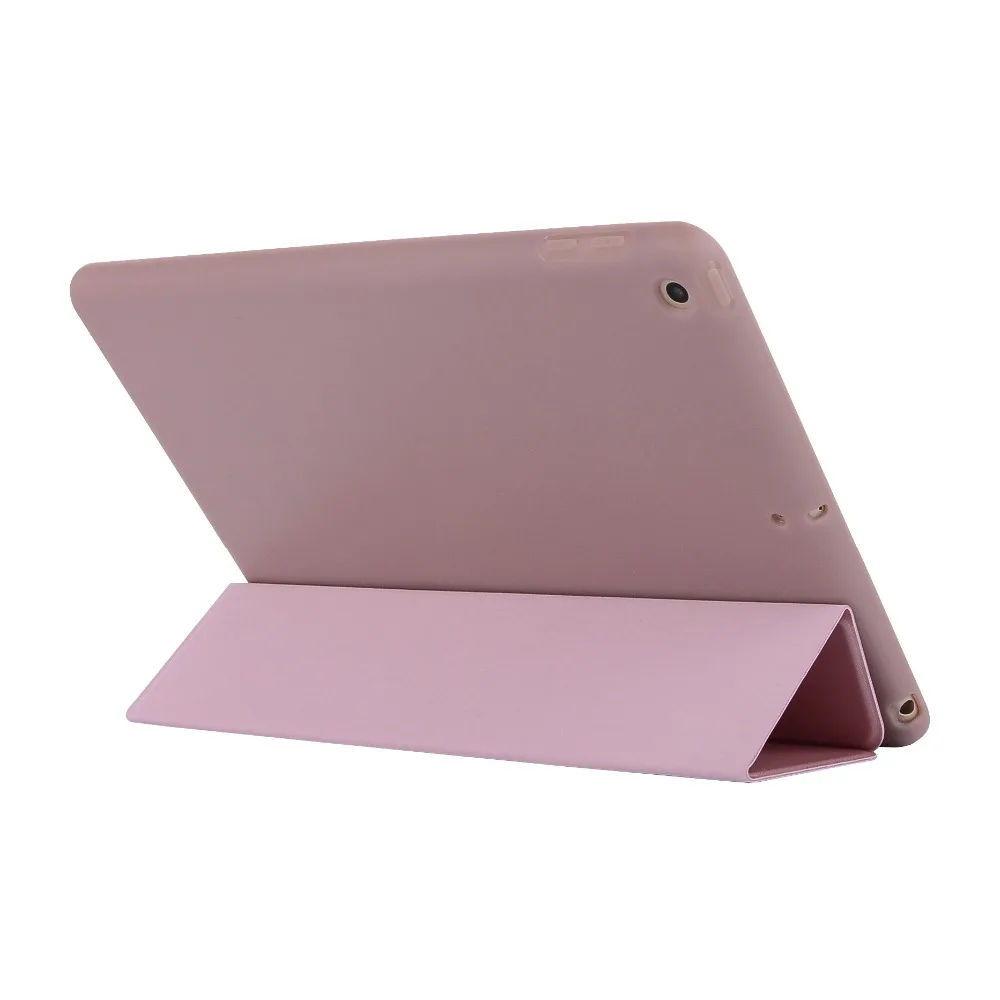 Силиконовый чехол Fanshu с полным покрытием для iPad 2018 2019 Pro со складной подставкой и