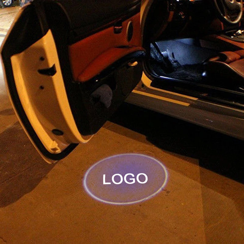 2 шт. логотип автомобиля светодиодная лампа проектор Добро пожаловать двери Ласе