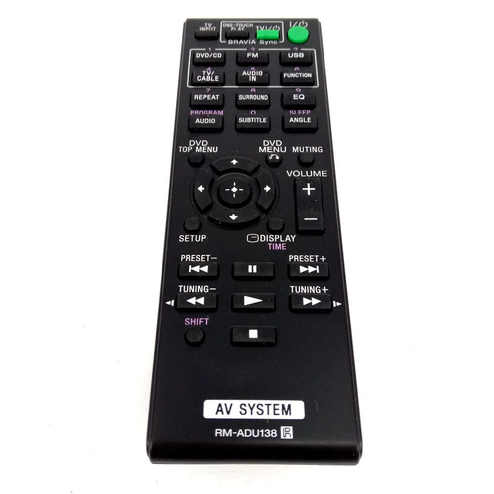 Пульт дистанционного управления для Sony RM-ADU138 AV SYSTEM DAV-TZ140 HBD-TZ140 SS-CT121 | Электроника