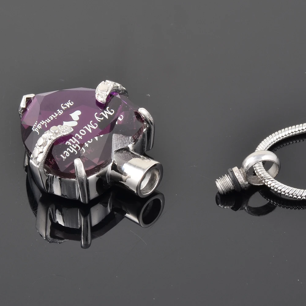 Очаровательное украшение для кремации в форме сердца из фианита|women accessories|jewelry