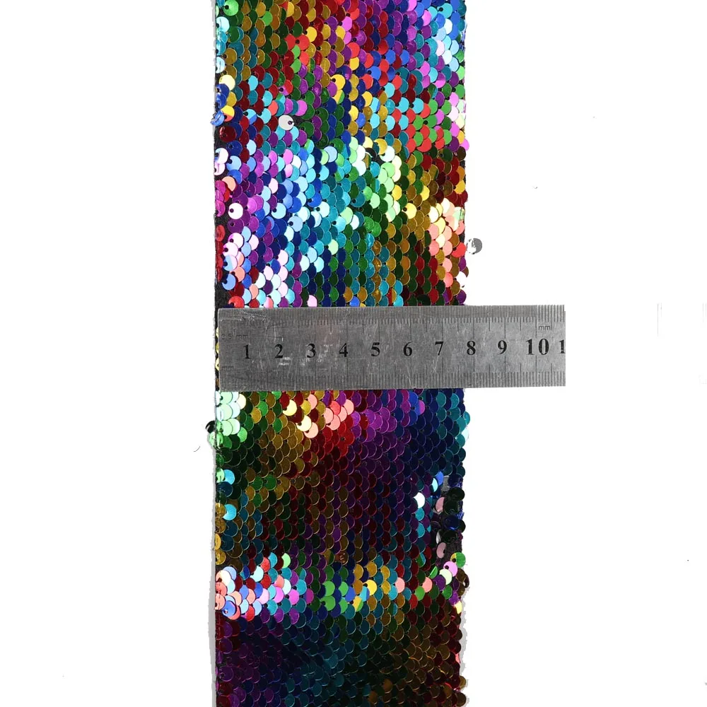 Двусторонняя лента с блестками 2 шт./партия 75 мм|Ленты для шитья| |