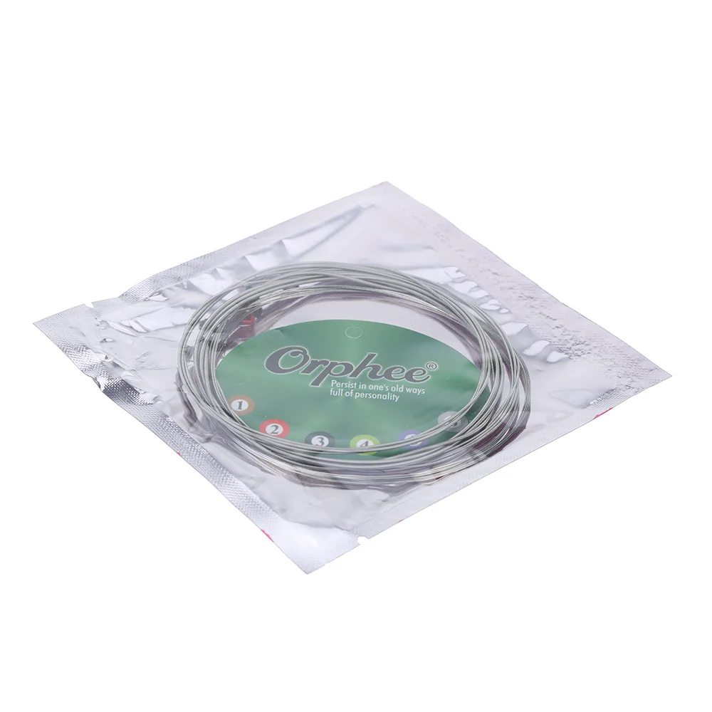 Набор струн для электрогитары Orphee RX15 супер светильник из никелевого сплава