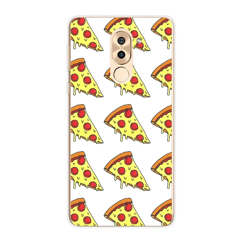 Huawei honor 6x Case Silicon Rich food Painting Soft TPU Back Cover for Phone fitted shell |