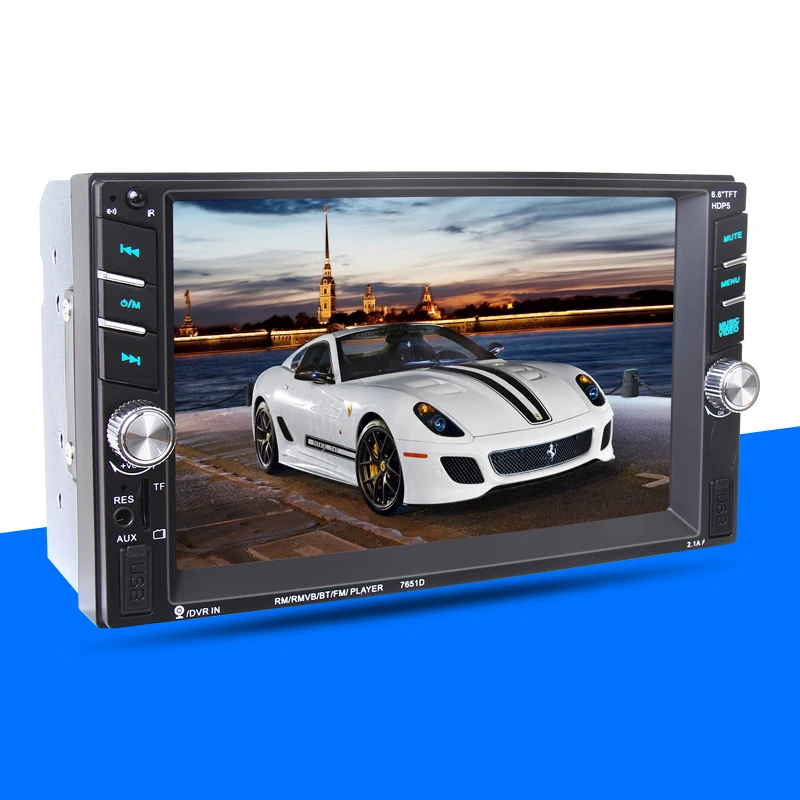 Автомагнитола 2 Din 7 дюймов стерео зеркальная связь для Android камера заднего вида veiw