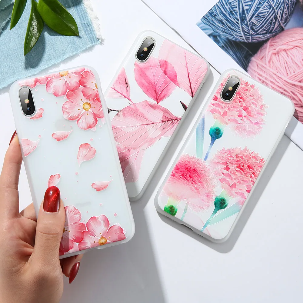 Силиконовый чехол KISSCASE 3D для iPhone 7 6 s 8 Plus 5S X Xr Max мягкий Funda |