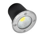 IP68 светодиодный подземный светильник COB 5 Вт 10 Вт напольный светильник наружный путь похороненный земной сад квадратный двор точечный пейзаж AC90-265V DC12V