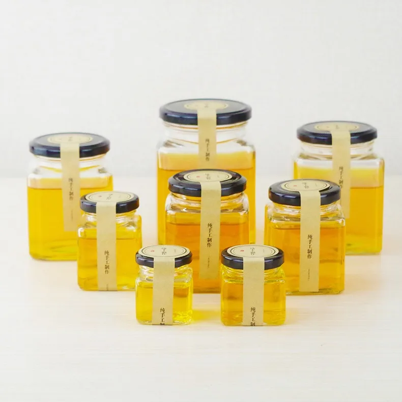 Бесплатная доставка 2 шт./лот Квадратные прозрачные стеклянные пустые бутылки