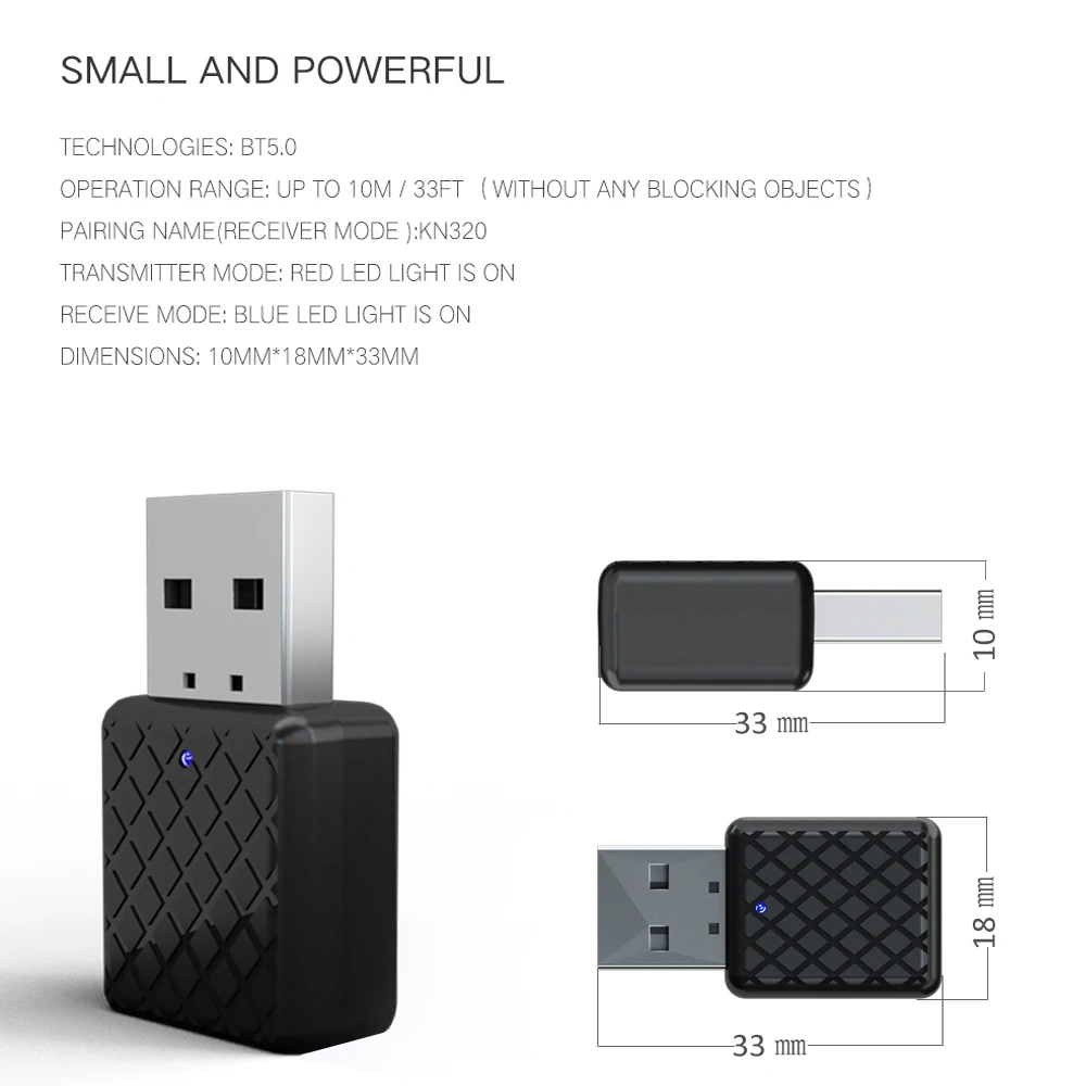 USB Bluetooth 5 0 беспроводной приемник передатчики 3 мм AUX аудио музыка стерео адаптер