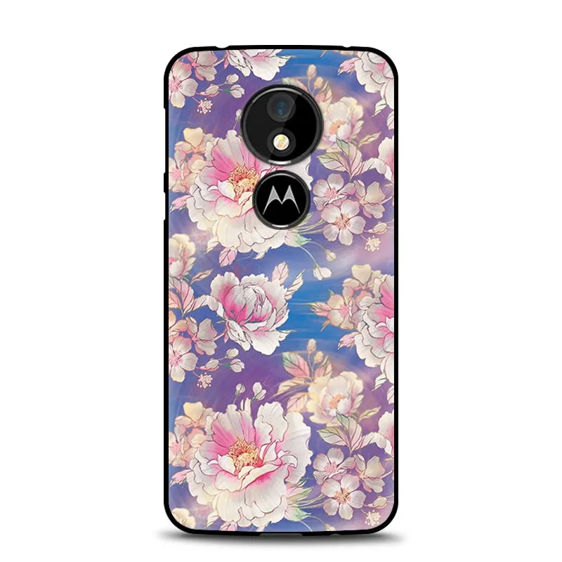 46 JURCHEN Coque чехол для Motorola Moto E5 чехол мягкие Мультяшные из ТПУ милый силиконовый чехол для телефона для Motorola Moto G6 чехол Etui - Цвет: 46