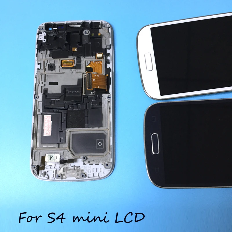 Для телефонов Samsung Galaxy S4 Mini I9190 i9192 i9195 ЖК-дисплей сенсорный экран дигитайзер