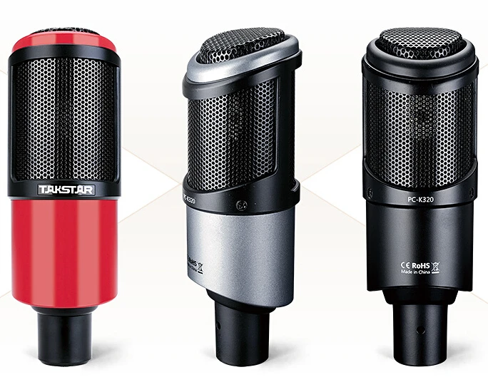 Takstar PC K320/PCK320 конденсатор с боковым адресом микрофон компьютерные микрофоны