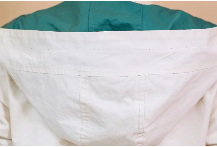 

Spring and autumn coat female short section Korean version loose 2019 new beige wild small short work windbreaker A86