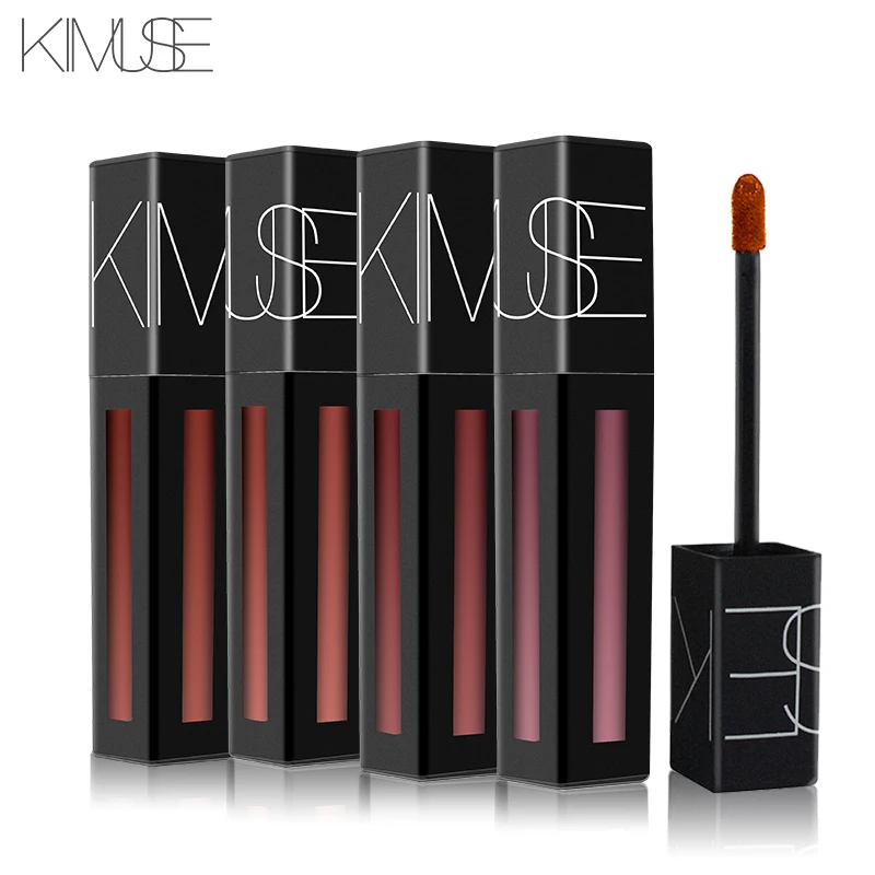 Kimuse Powermatte пигмент для губ только то, что мне нужна Помада Макияж Водонепроницаемая матовая Жидкость Помада
