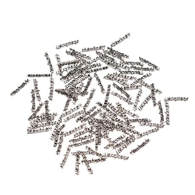 100 шт. этикетки ручной работы из сплава аксессуары для шитья своими руками одежды