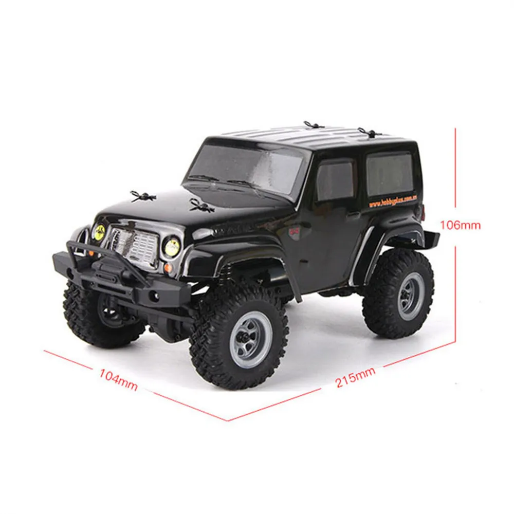 URUAV 1/2 батарея D1RC 1/24 2,4G 4WD Мини Rc автомобиль пропорциональное управление водонепроницаемый гусеничный электрический автомобиль RTR модель детские игрушки