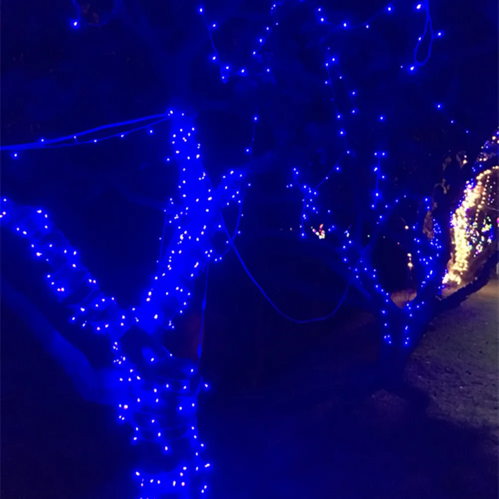 YIYANG домашняя Светодиодная лампа festa de casamento 400LED 50 м 220В Украшение разноцветные