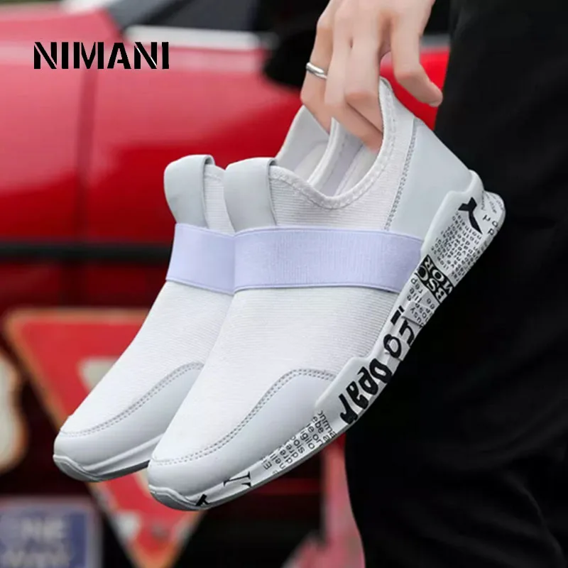 Мужская обувь Лоферы 2018 дышащие Брендовые повседневные уличные модные