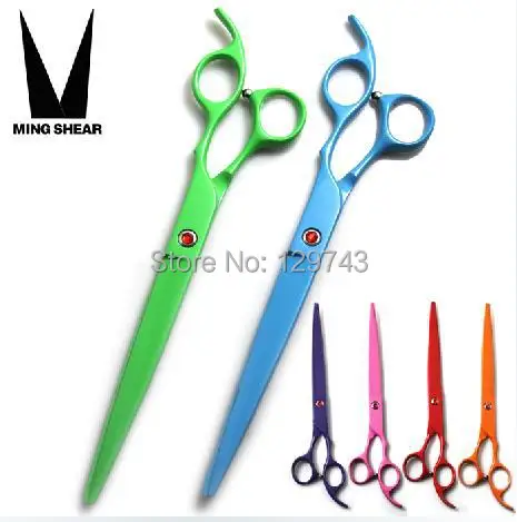 8 дюймов красочные высококачественные ножницы для ухода за домашними животными