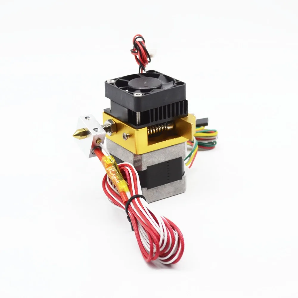 Обновлен 3D Головка Принтера MK8 Экструдер j-глава Hotend Сопла 0.2/0.3/0.4/0.5 мм Подачи на