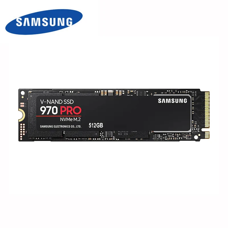 Горячая Распродажа samsung SSD 970 PRO NVMe M.2 2280 внутренний SSD 512GB 1 ТБ твердотельный жесткий диск PCIe 3,0x4, NVMe 1,3 для настольного ноутбука