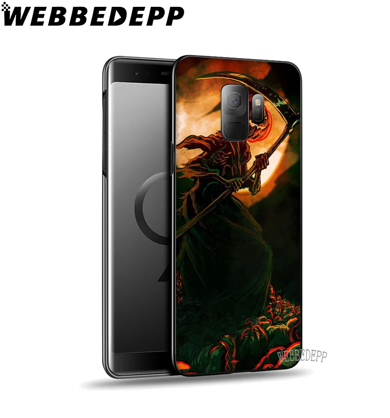 WEBBEDEPP Хэллоуин злая ведьма Мягкий ТПУ чехол для Samsung Galaxy S6 S7 Edge S8 S9 S10 Plus S10e |