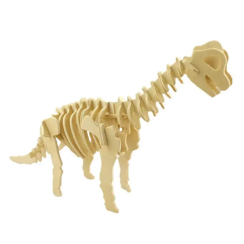 Дерева небольшой Styracosaurus рогатый динозавр 3d пазлы головоломки DIY имитационная