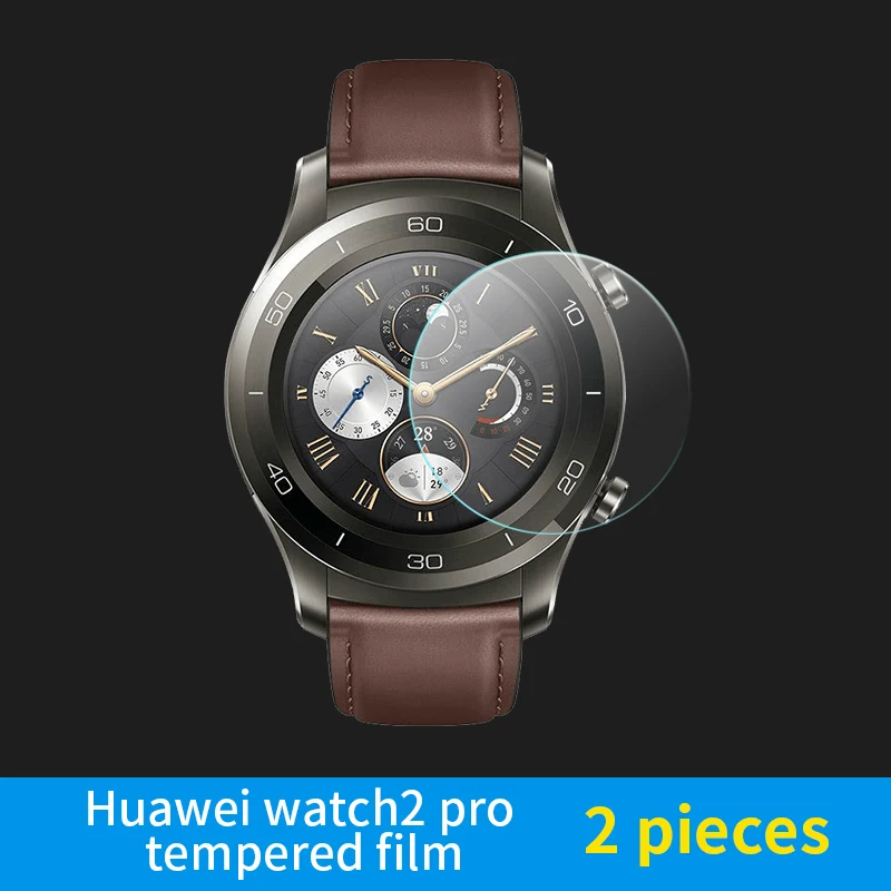 For watch 2 pro 2 шт. пленка из закаленного стекла для huawei watch gt glass для huawei watch 2/2pro honor watch dream/watch magic 9H закаленное стекло - Цвет: For watch 2 pro