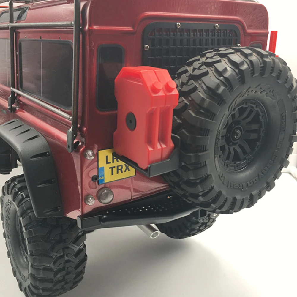 

RC car metal rear bumper with tow hook set assembly for 1/10th scale traxxas trx4 remote control rock crawler toys truck