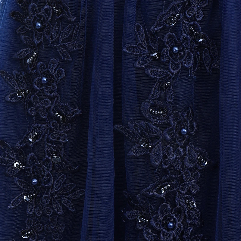 Женское длинное вечернее платье элегантное Тюлевое подружки невесты без рукавов