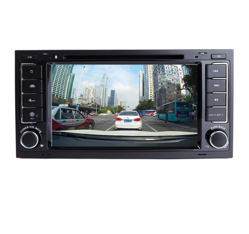 7 дюймов Android 7,1 автомобильный dvd-плеер для VW Touareg Multivan с Wi-Fi 3g gps Bluetooth Радио RDS USB рулевое колесо управление Canbus