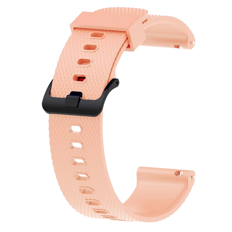 Силиконовый ремешок для Garmin Vivoactive 3 Forerunner 645, сменный ремешок 20 мм для часов Xiaomi Amazfit Bip, Молодежные ремешки