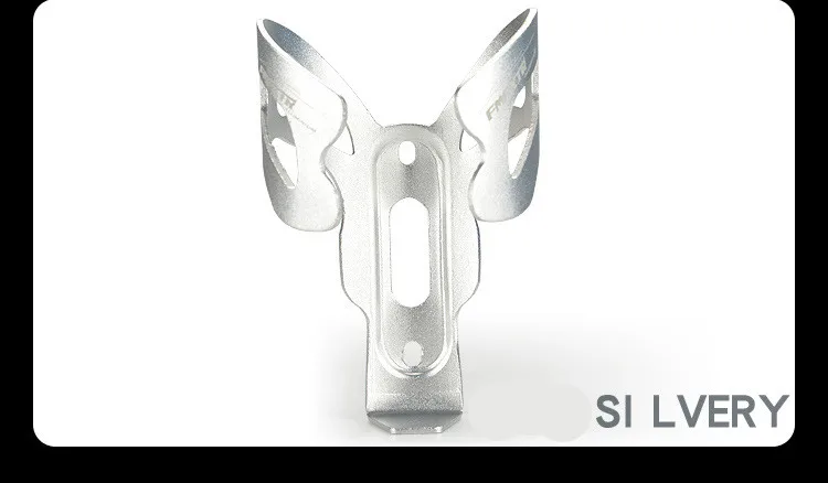 silver FMFXTR MTB дорожный велосипед из алюминиевого сплава высокопрочная бутылочная клетка прочный держатель для чашки поддержка универсальное оборудование для верховой езды - Цвет: silver