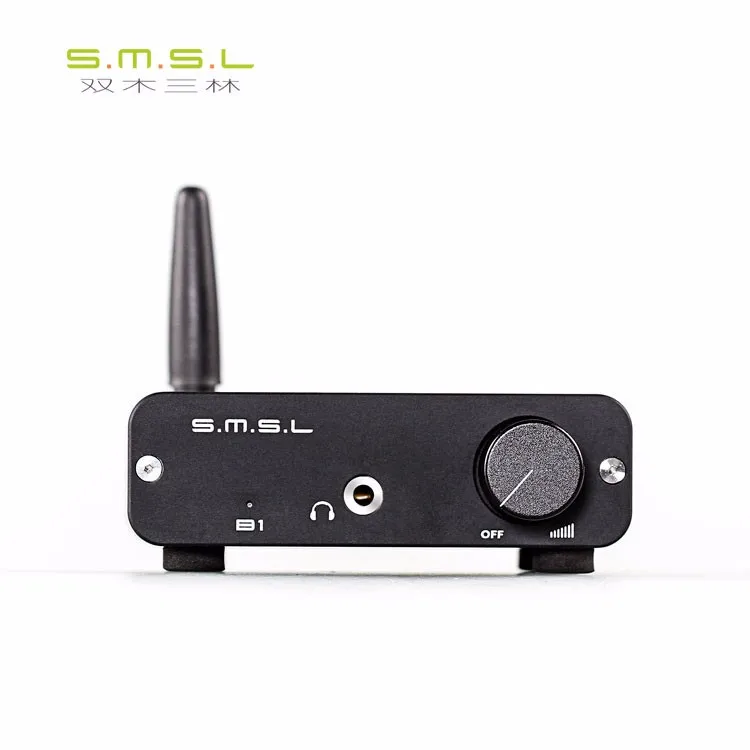 SMSL B1 NFC Беспроводной Bluetooth 4,2 аудио приемник декодер с оптического волокна коаксиальный RCA моделирование 3,5 мм выход функция