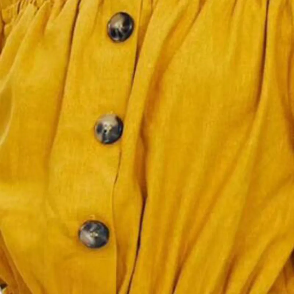 Женское модное сексуальное платье на пуговицах с рукавом до локтя в форме листа