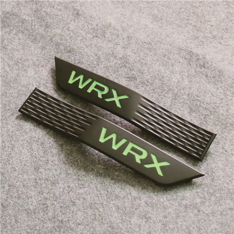 Green Asian Black Мате птицы SUBARU модифицированный WRX логотип крыло модифицированный STI сторона стандарт модифицированный автомобиль стандарт классический Азиатский яркий материал цвет - Цвет: Green Asian Black