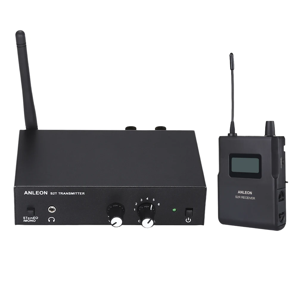 Для ANLEON S2 Беспроводная внутриканальная система монитора UHF стерео IEM система сценического мониторинга 561-568 МГц NTC антенна Xiomi