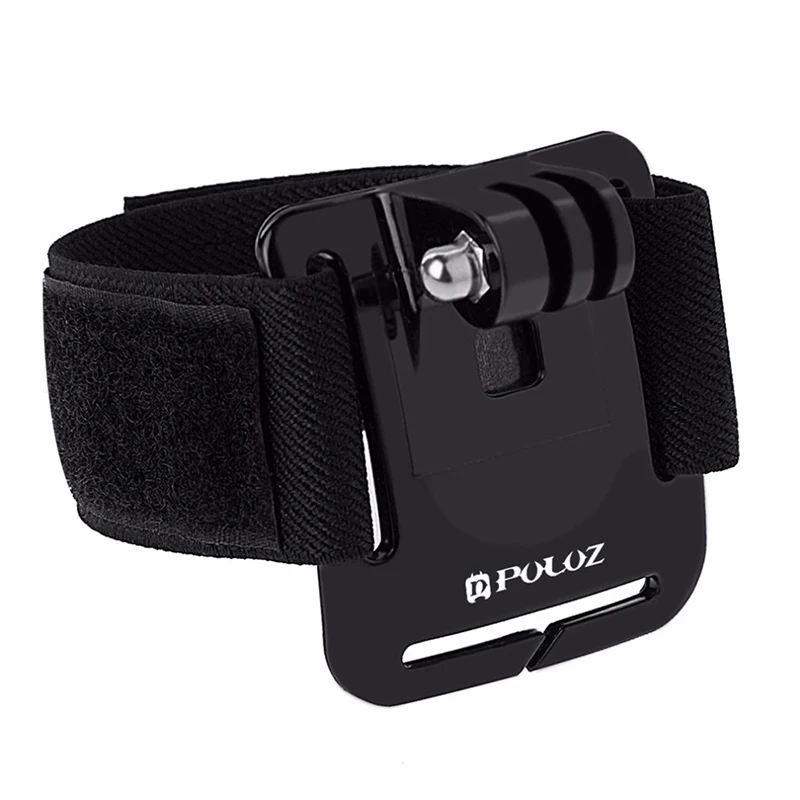 Черный наручный ремешок для Gopro Hero 8 7 6 3 4 черный Xiaomi Yi 4K SJCAM SJ4000 EKEN H9 аксессуары экшн