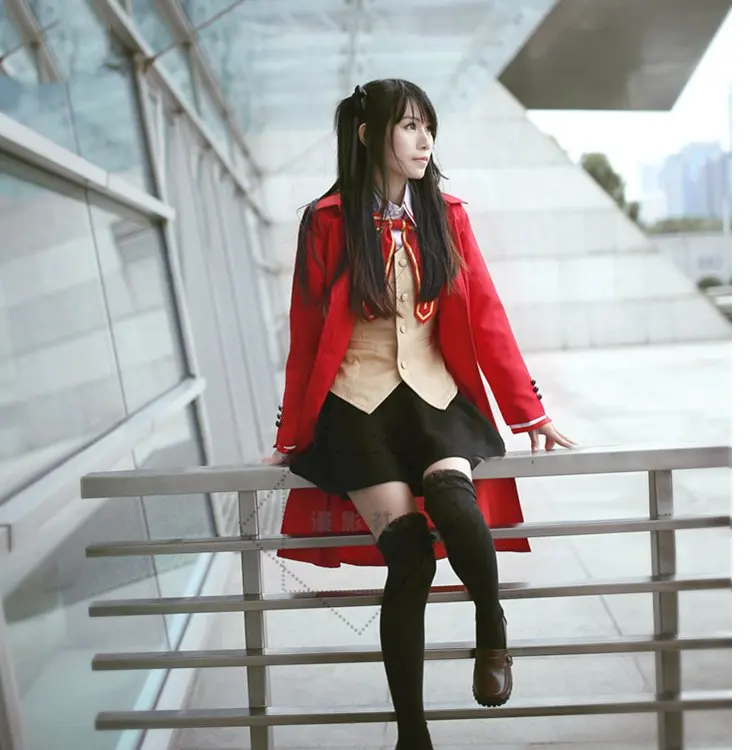 Костюм для косплея из игры FGO Fate Stay Night Tohsaka Rin костюм школьная форма |