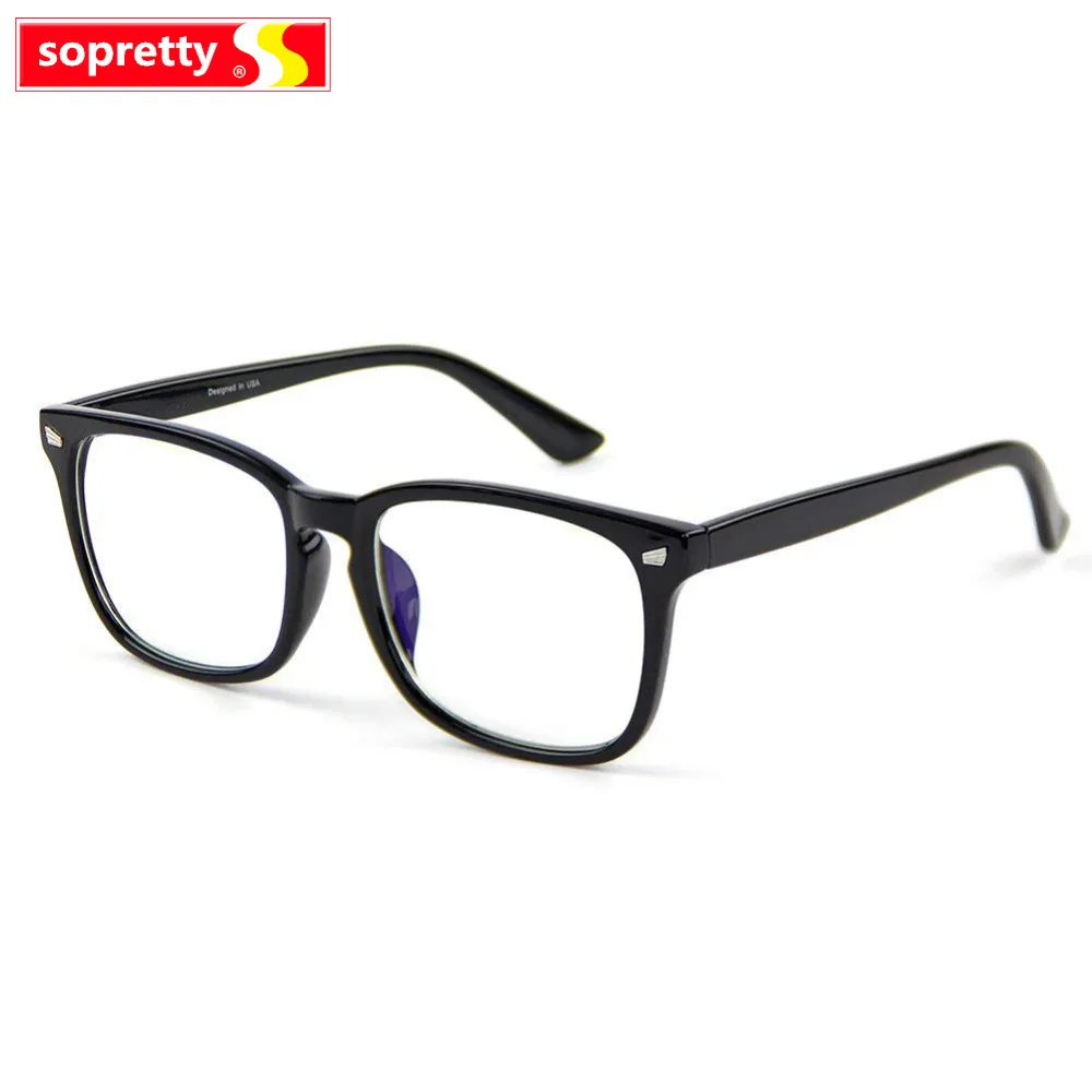 Очки компьютерные с фильтром светильник для блокировки УФ головной боли [защита