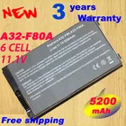 Аккумулятор на 6 ячеек для Asus A32-F80 A32-F80A F80H F80M F80Cr F80L F80Q F80S