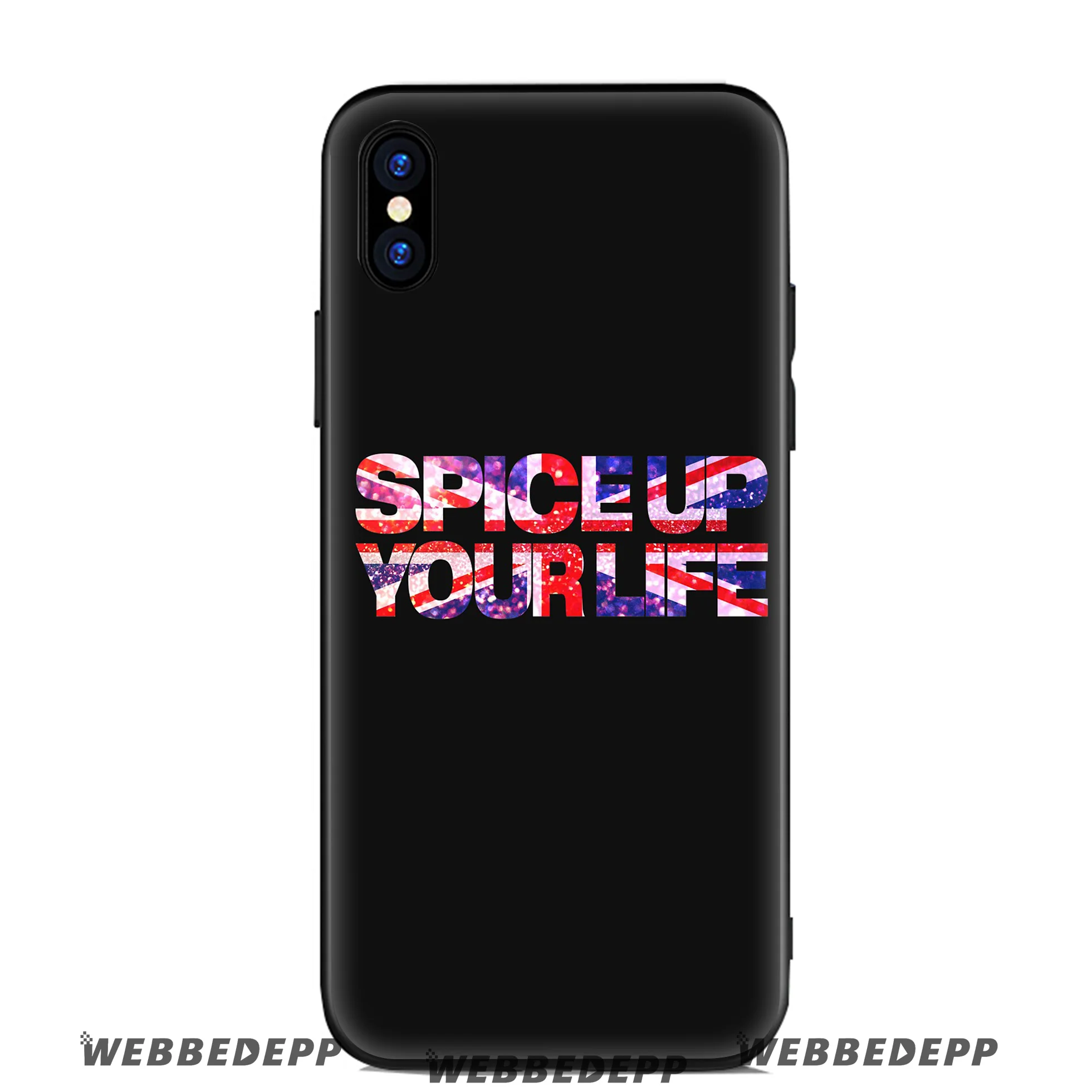 WEBBEDEPP Мягкий силиконовый чехол для девочек Apple iPhone 11 Pro Xr Xs Max X или 10 8 7 6 6S Plus 5 5S SE ТПУ