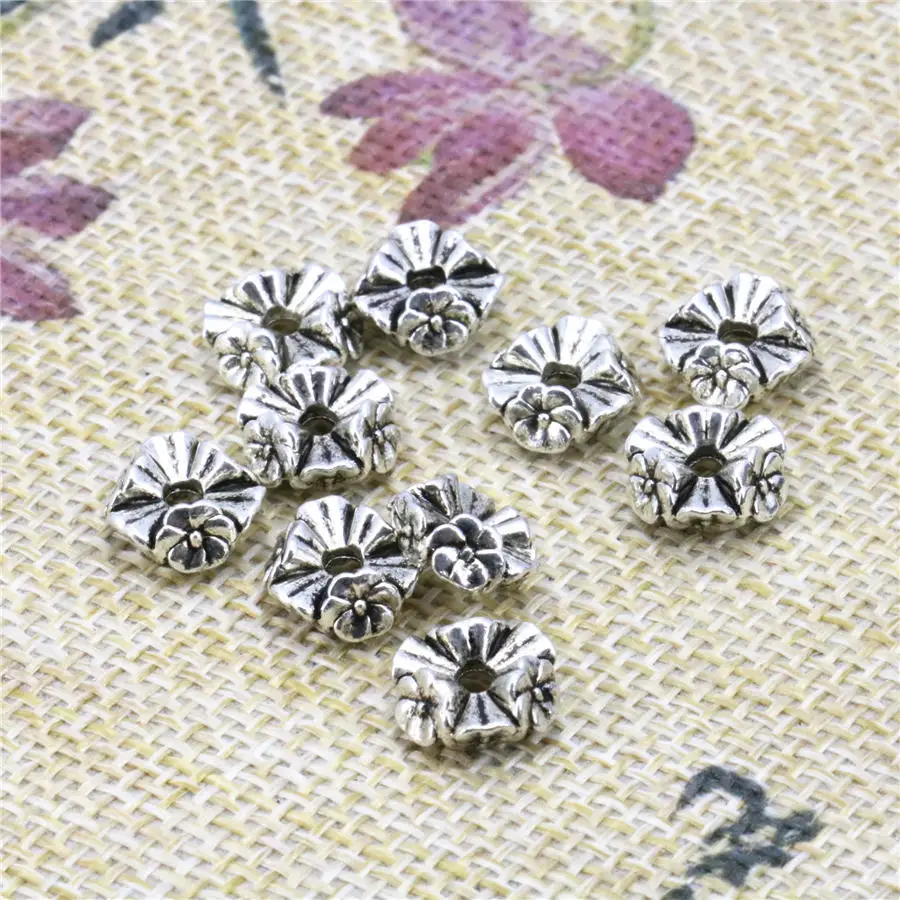 Неповторимая медная подвеска в виде цветка 10 шт. | Украшения и аксессуары