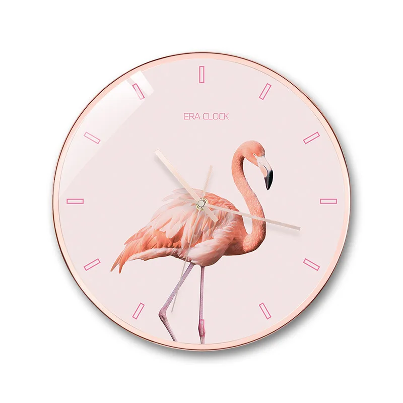 Креативные настенные часы немой металл местная Золотая рамка украшение дома